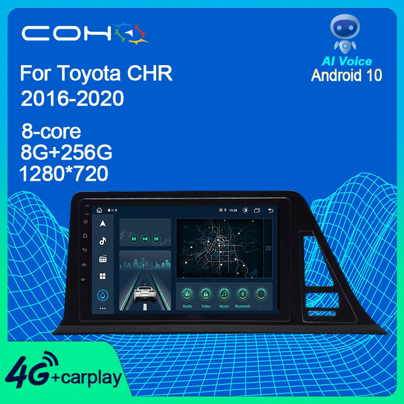 COHO For Toyota CHR C-HR 2016-2020 Gps Autoradio ..